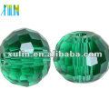 Chinese 96 faceted crystal disco ball beads 5003/Emerald color beads